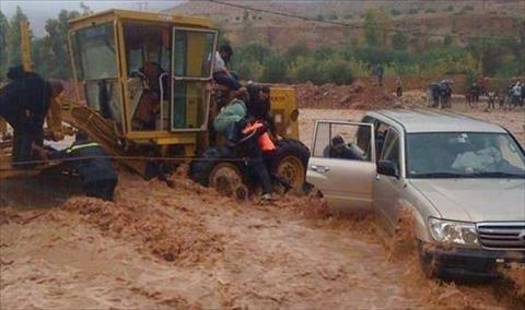 فيضانات تودي بحياة سبع ضحايا جنوب المغرب