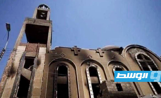 «الصحة المصرية»: نقل 55 حالة للمستشفيات بحادث حريق كنيسة إمبابة