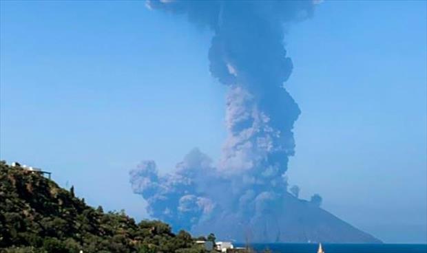 قتيل جراء ثوران بركاني في جزيرة إيطالية