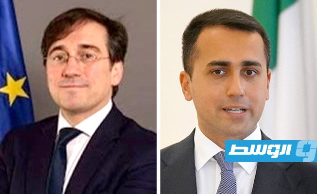 Italian and Spanish FM's discuss Libya election developments