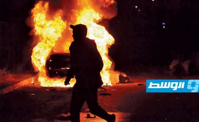 «فرانس برس»: تسجيل أول وفاة جراء الاشتباكات بين المحتجين والأمن في لبنان