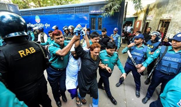 الحكم بالإعدام على «متطرفين إسلاميين» قتلوا 18 أجنبيا في بنغلادش