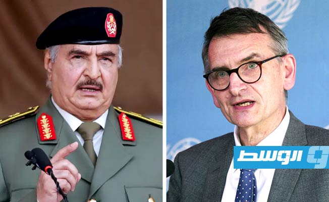 UN envoy to Sudan: Haftar supports one of the parties in the conflict but role is not decisive