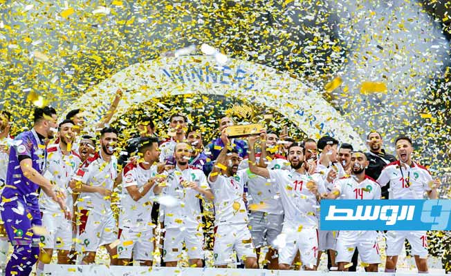 المغرب بطلا لكأس العرب لكرة قدم الصالات