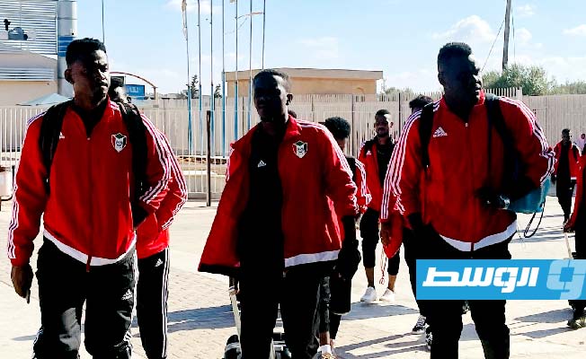 منتخبا الشباب والأولمبي السودانيان يصلان بنغازي لمواجهات ليبية