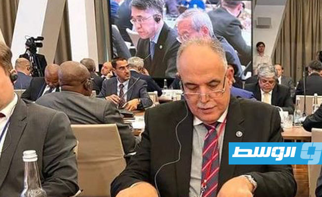 Libyan National Security Adviser Ibrahim Bushnaf participates in Moscow Conference on International Security