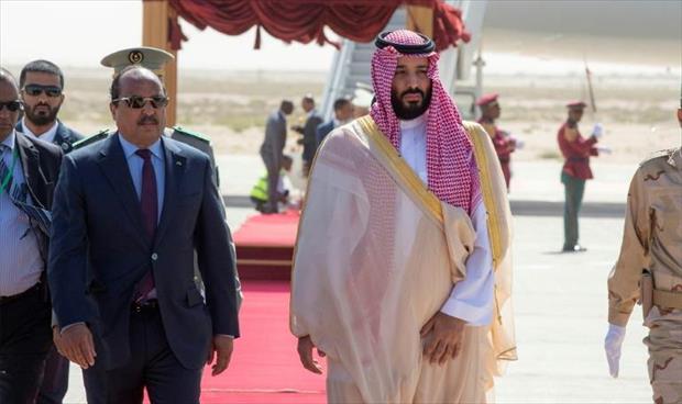 زيارة قصيرة لولي العهد السعودي إلى موريتانيا