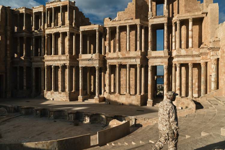 Libya's ancient Greek and Roman cities in danger from armed clashes, neglect and looting