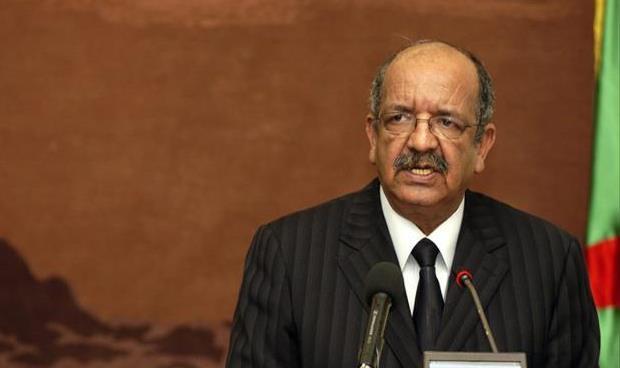 الجزائر تجدد رفض التدخل الخارجي في ليبيا