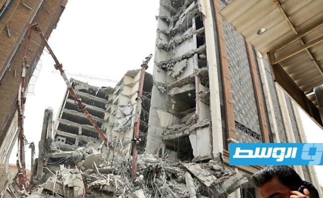 انهيار ثاني مبنى في إيران خلال أسبوعين