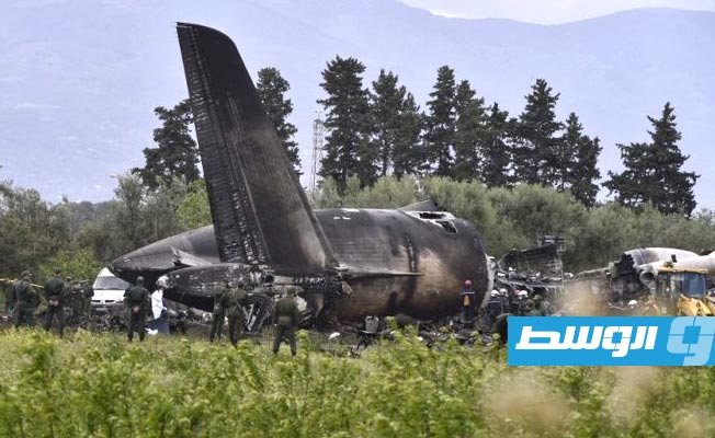 تحطم طائرة عسكرية جزائرية ومقتل أحد طياريها
