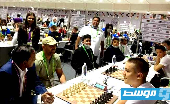ليبيا تفوز على جرنسي في الأولمبياد العالمي للشطرنج