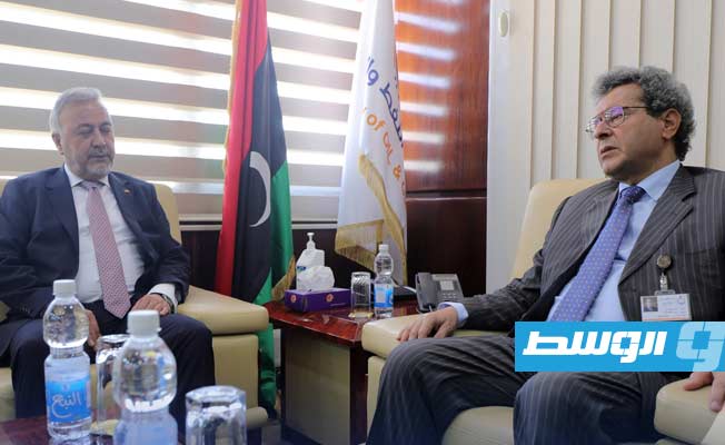 Oil Minister Mohamed Oun proposes MoU for oil and gas cooperation to Turkish ambassador