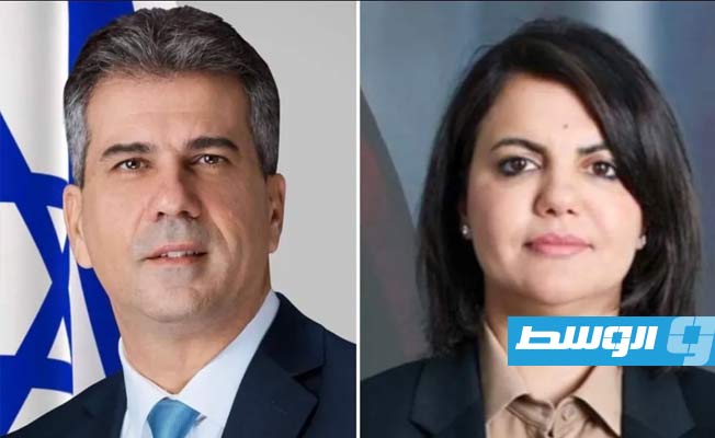 Israel says its foreign minister Eli Cohen met with Libyan counterpart Najla Mangoush in Rome