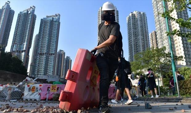 أسبوع الاحتجاجات السادس عشر يشهد صدامات محدودة في هونغ كونغ