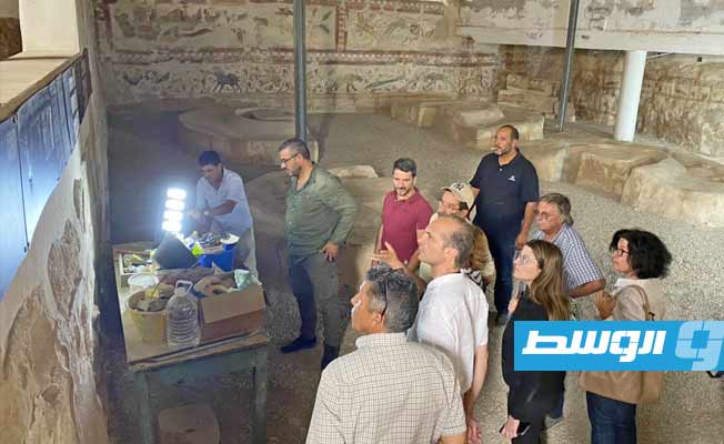 Italian archaeological teams visit Sabratha