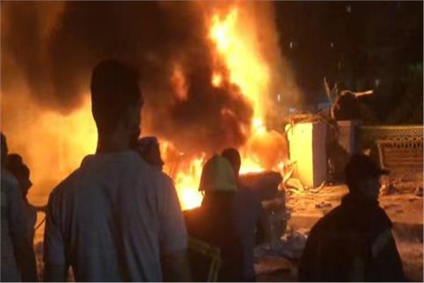 سقوط قتلى وجرحى في انفجار جراء اصطدام سيارات وسط العاصمة المصرية