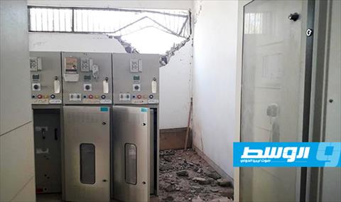 شركة الكهرباء: إصابة محطة 30 المدفعية نتيجة اشتباكات طرابلس