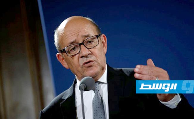 وزير خارجية فرنسا يناقش الملف الليبي في اجتماع بالقاهرة