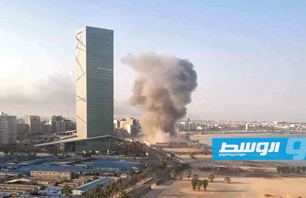 انفجار عنيف يهز وسط طرابلس