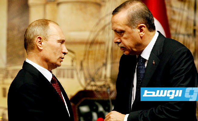 الكرملين يتوقع أن يقترح أردوغان على بوتين وساطة حول أوكرانيا الخميس