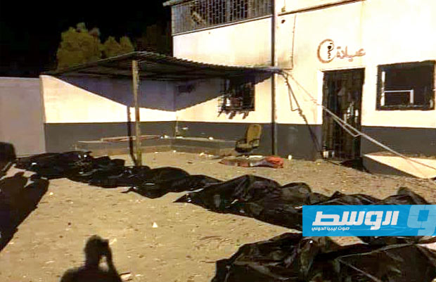 «الطب الميداني»: انتشال 40 جثة و80 جريحًا في قصف مركز إيواء تاجوراء