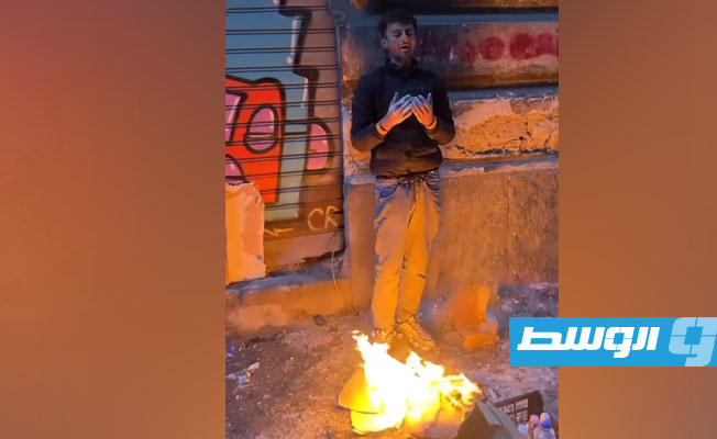 Libyan embassy in Italy says formed committee to search for Libyan man seen living on streets of Naples in viral video