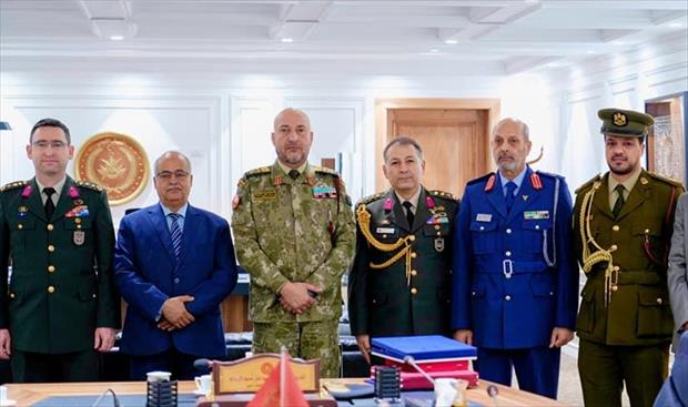 Al-Haddad stresses importance of military cooperation with Turkey