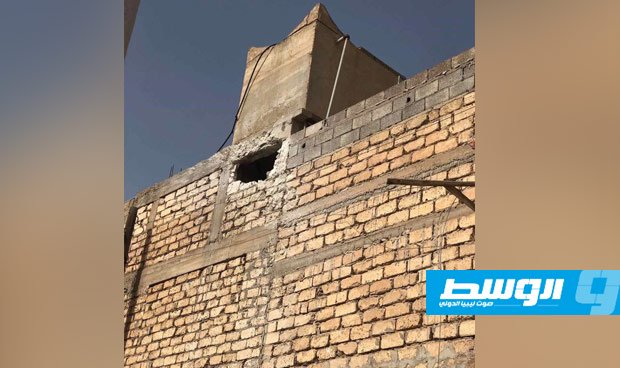 Child wounded and a school damaged by indiscriminate shelling on Salah al-Din area in Tripoli