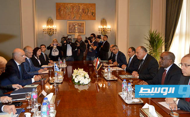 توافق مصري يوناني على «عدم شرعية» توقيع السراج على مذكرتي تفاهم مع تركيا
