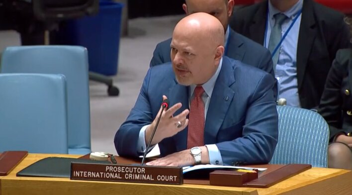 Karim Khan: Arrest warrants issued for wanted persons in Libya are 'just a first step'