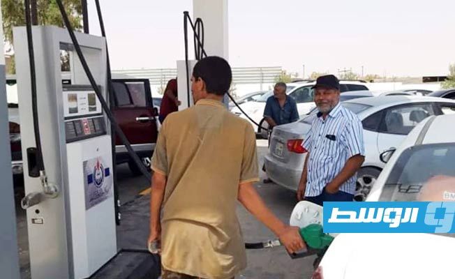 Brega Oil: Distribution stations in Tripoli and Zawiya supplied with more than 12 million liters of fuel after shortages