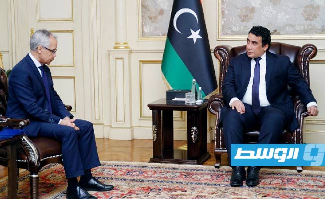 Menfi meets with French ambassador, praises France's support for Libyan reconciliation