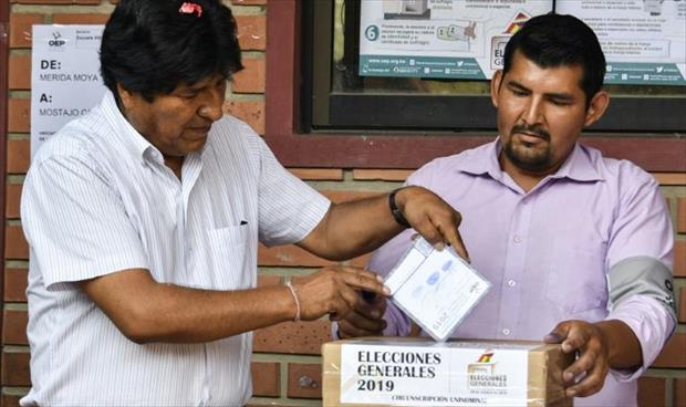موراليس يتصدر انتخابات الرئاسة في بوليفيا