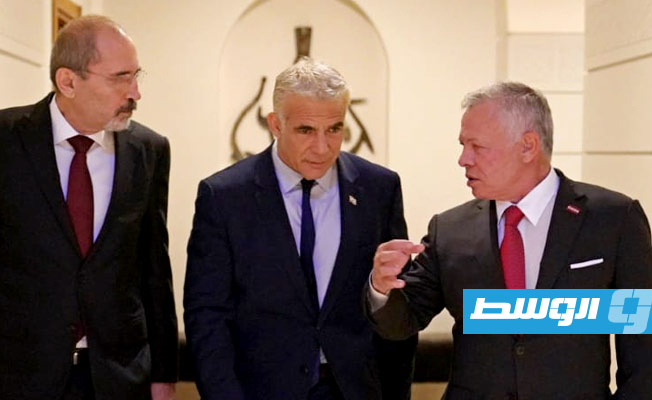 العاهل الأردني لرئيس الوزراء الإسرائيلي: لا بد أن يشارك الفلسطينيون في المشاريع الإقليمية