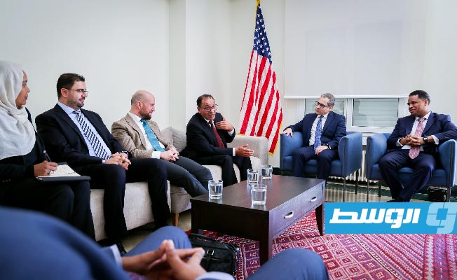 Meeting with US Chargé d'Affaires Brendt discusses opportunities for Libyan students interested in attending university in the United States