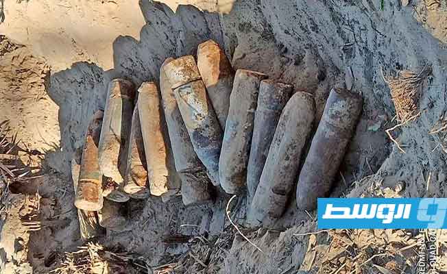 World War II artillery shells removed from farm in Jalu