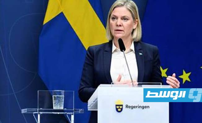 رئيسة وزراء السويد لا تستبعد تقديم طلب الانضمام إلى «ناتو»