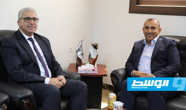 باشاغا يبحث مع رئيس جهاز الأمن الداخلي المستجدات الأمنية في طرابلس