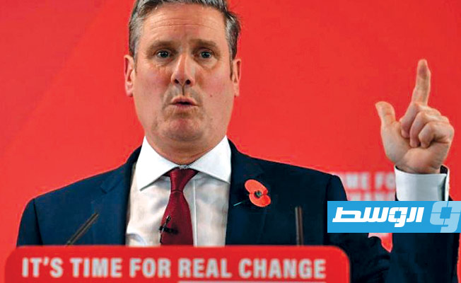 زعيم حزب العمال البريطاني المعارض يطالب رئيس الوزراء بالاستقالة بسبب فضيحة الحفلات
