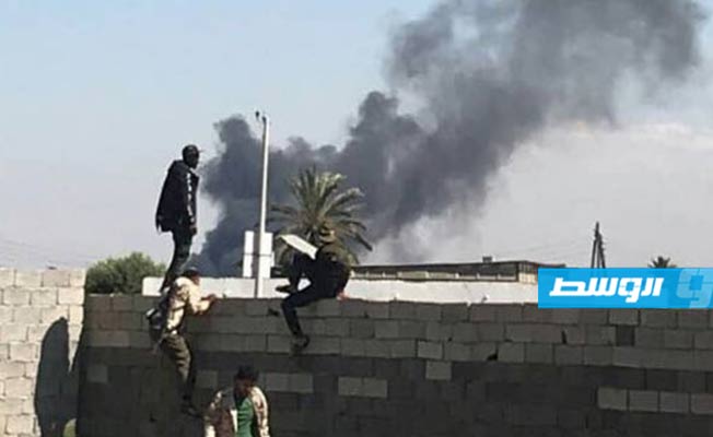 عملية «بركان الغضب» تعلن إسقاط طائرة تابعة للقيادة العامة جنوب طرابلس