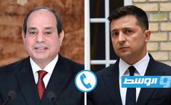 الرئاسة المصرية: زيلينسكي أطلع السيسي على مسار المفاوضات حول الأزمة الأوكرانية