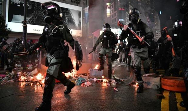 «العفو الدولية» تتهم شرطة هونغ كونغ بالاستخدام المفرط للقوة ضد التظاهرات