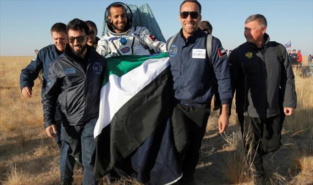 استقبال الأبطال لرائد الفضاء الإماراتي في أبوظبي