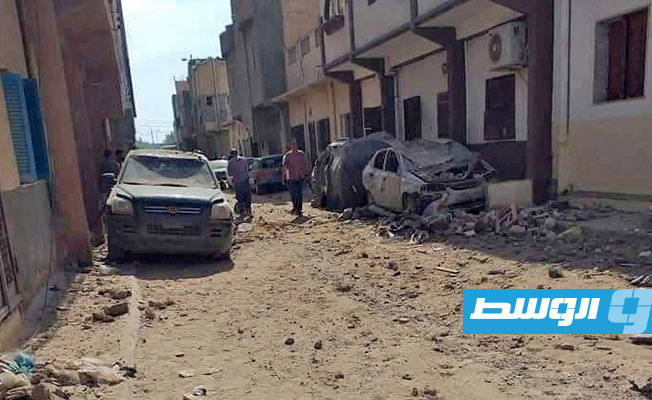 Five killed in shelling of Souq Al-Thalath and Al-Gharbi Street in Tripoli