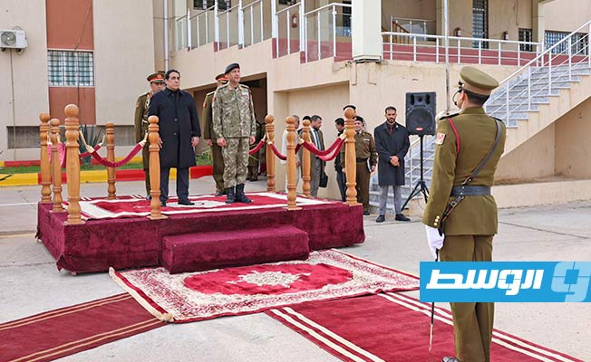 Menfi inspects Military College and General Intelligence Service headquarters in Tripoli