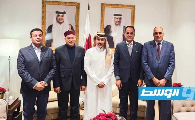 Libyan parliament delegation meets with Russian Foreign Ministry officials, ambassadors of Egypt and Qatar in Moscow