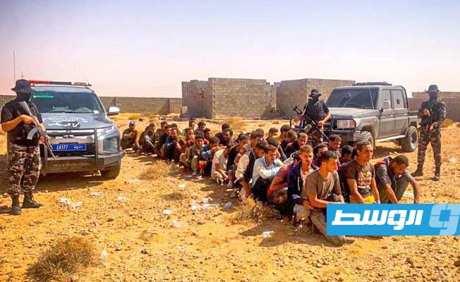 40 Egyptian migrants detained west of Sirte
