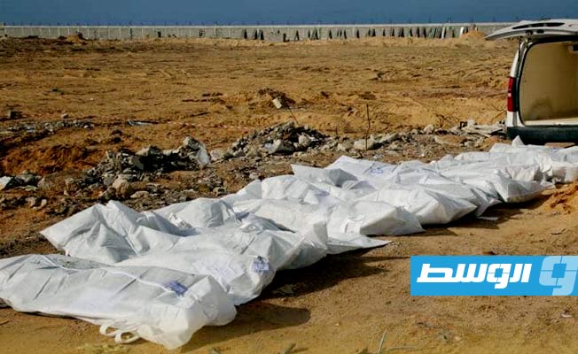 Mass grave with 18 bodies found in the Sabaa area of Sirte