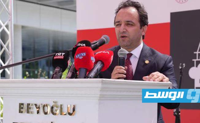 القنصل الليبي يفتتح مهرجان بلدية باي أوغلو باسطنبول